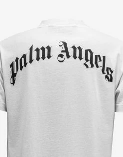 Palm Angels White Broken Palm T-Shirt