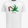 Palm Angels White Broken Palm T-Shirt