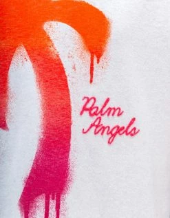 New โค๏ธ Palm Angels White Sprayed Palm Classic T-Shirt Clothing ๐ 8 Palm Angels White Sprayed Palm Classic T-Shirt Clothing
