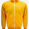 Palm Angels Yellow Track Jacket With Stripes Clothing