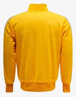 Palm Angels Yellow Track Jacket With Stripes Clothing