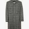 Raf Simons Clothing Houndstooth Check Wool Coat