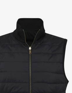 Ralph Lauren Purple Label Navy Blue Reversible Hybrid Gilet