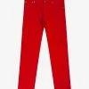 Ralph Lauren Purple Label Clothing Red Slim Fit Jeans