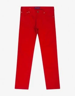 Ralph Lauren Purple Label Clothing Red Slim Fit Jeans