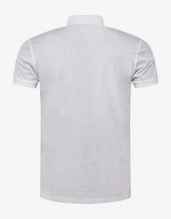 Ralph Lauren Purple Label Clothing White Bear Embroidery Polo T-Shirt