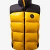 Ralph Lauren RLX Carleton Black & Yellow Down Gilet Clothing