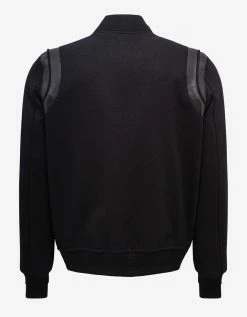 Saint Laurent All-Black Wool Teddy Jacket Clothing