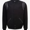 Saint Laurent All-Black Wool Teddy Jacket Clothing