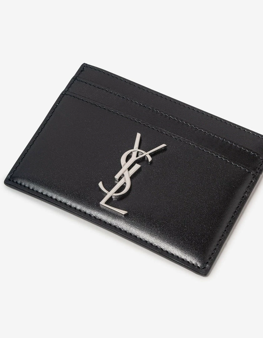 New π Saint Laurent Accessories Black Cassandre Leather Card Holder β 7 Saint Laurent Accessories Black Cassandre Leather Card Holder