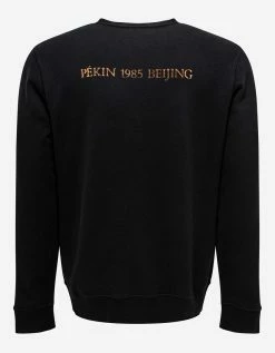 Cheapest ๐งจ Saint Laurent Black Chinese Lettering Sweatshirt ๐ฏ 7 Saint Laurent Black Chinese Lettering Sweatshirt