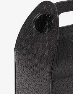 Saint Laurent Black Leather Take-Away Box Accessories