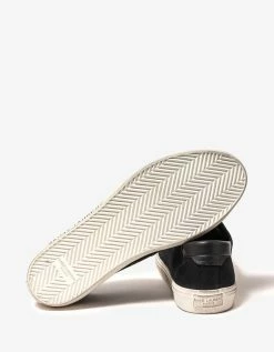 Saint Laurent Black Malibu Trainers