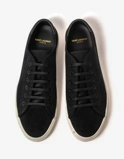 Saint Laurent Black Malibu Trainers
