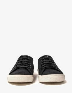 Saint Laurent Black Malibu Trainers