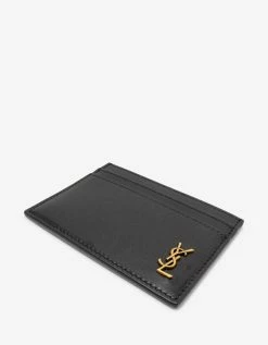 Saint Laurent Black Monogram Card Holder Accessories