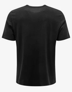 Saint Laurent Clothing Black Optical Illusion Print T-Shirt