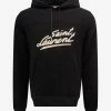 Black Saint Laurent '50s Signature Hoodie
