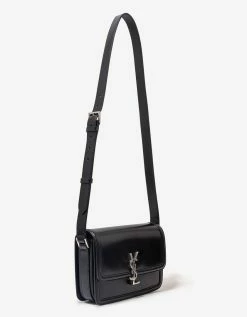 Saint Laurent Accessories Black Solferino Medium Satchel Bag