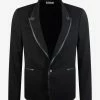 Saint Laurent Black Tailored Wool Blazer Clothing