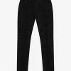 Saint Laurent Black Zebra Print Skinny Jeans Clothing