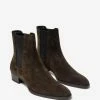 Best Sale β¨ Saint Laurent Brown Suede Wyatt Chelsea π₯Ύ Boots π 1 Saint Laurent Brown Suede Wyatt Chelsea Boots