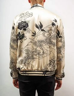 Hot Sale 🥰 Saint Laurent 🧥 Coats And Jackets Cloud Motif Silk Satin Teddy Jacket 🤩 15 Saint Laurent Coats And Jackets Cloud Motif Silk Satin Teddy Jacket