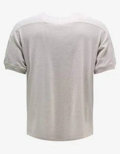 Saint Laurent Ecru YSL Print T-Shirt