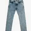 Saint Laurent Clothing Etienne Heavy Marble Blue Jeans
