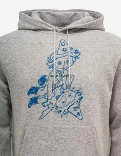 Saint Laurent Grey Clown Hoodie