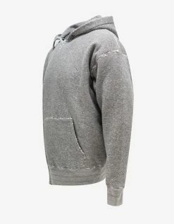 Grey Saint Laurent Universite Print Hoodie Clothing