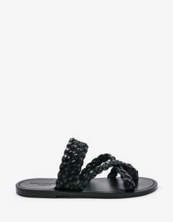 Budget ๐ Saint Laurent Neil Black Braided Leather ๐ฉด Sandals ๐ 10 Saint Laurent Neil Black Braided Leather Sandals
