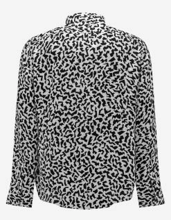 Saint Laurent Clothing Sparkle Print Silk Shirt