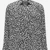 Saint Laurent Clothing Sparkle Print Silk Shirt