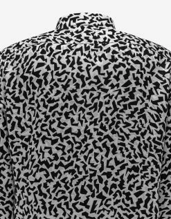 Saint Laurent Clothing Sparkle Print Silk Shirt