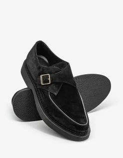 New ๐ Saint Laurent Teddy 10 Black Suede Monk Strap ๐ Shoes ๐ 14 Saint Laurent Teddy 10 Black Suede Monk Strap Shoes
