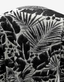 Best deal ⨠Saint Laurent Tropical Leaves Graphic Sweater 𧨠9 Saint Laurent Tropical Leaves Graphic Sweater