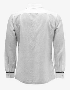 Best Sale π Saint Laurent Clothing White Bib π Shirt π 7 Saint Laurent Clothing White Bib Shirt