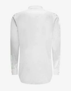 Saint Laurent Shirts White Cotton Poplin Shirt