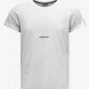 Saint Laurent White Rive Gauche Logo T-Shirt