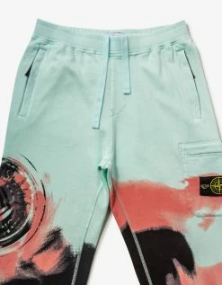 Stone Island Aqua Motion Saturation Sweat Pants Clothing
