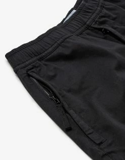 Stone Island Clothing Black Cargo Trousers