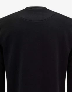 Stone Island Clothing Black Compass Badge Crew Neck Tracksuit