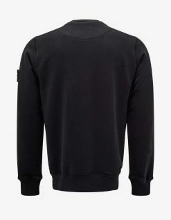 Stone Island Clothing Black Compass Badge Crew Neck Tracksuit