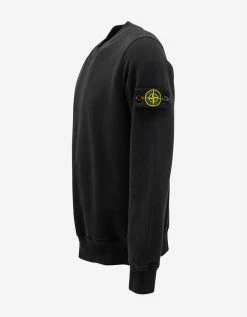 Stone Island Clothing Black Compass Badge Crew Neck Tracksuit