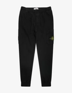 Stone Island Clothing Black Compass Badge Crew Neck Tracksuit
