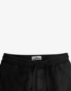 Stone Island Clothing Black Compass Badge Sweat Pants