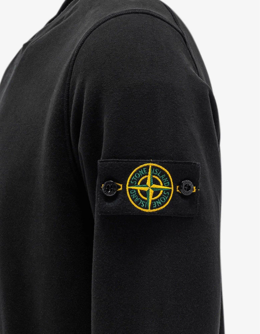 Buy π€© Stone Island Black Compass Badge Sweatshirt Clothing π 8 Stone Island Black Compass Badge Sweatshirt Clothing