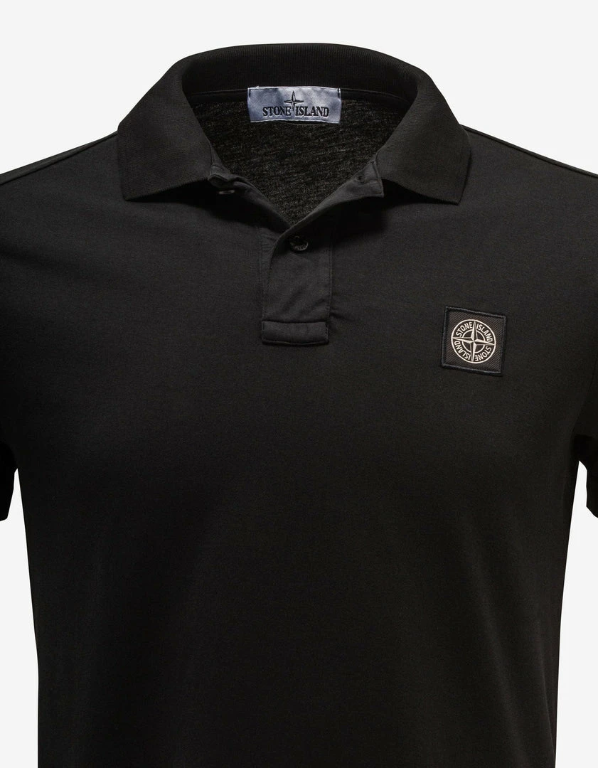 Wholesale โญ Stone Island Black Compass Logo Polo T-Shirt ๐ฅ 5 Stone Island Black Compass Logo Polo T-Shirt