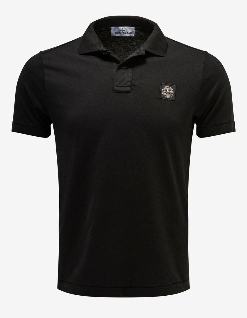 Wholesale โญ Stone Island Black Compass Logo Polo T-Shirt ๐ฅ 3 Stone Island Black Compass Logo Polo T-Shirt